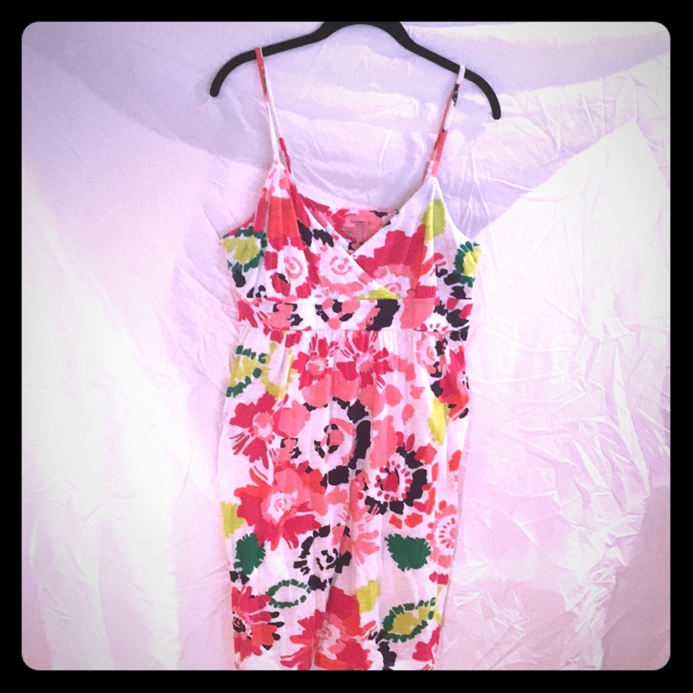 Multi colored print Mini dress